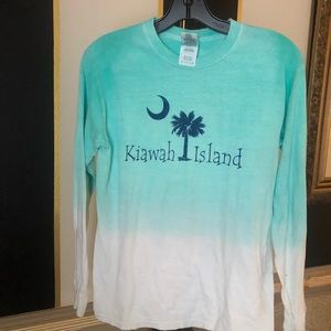 Kiawah island long sleeve hombre Tee